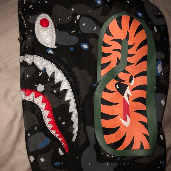 Authentic Bape Space Shark Hoodie 💫